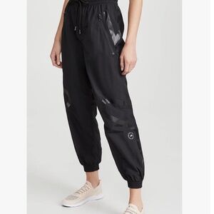 adidas by Stella McCartney Grey Recycled Nylon Sport Pants Joggers XS